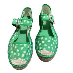 Free People Surfside Daisy Mary Janes Espadrille
